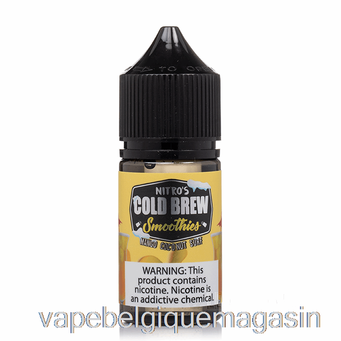 Jus De Vape Mangue Noix De Coco - Sels D'infusion Froide Nitros - 30 Ml 25 Mg